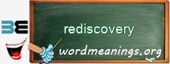 WordMeaning blackboard for rediscovery